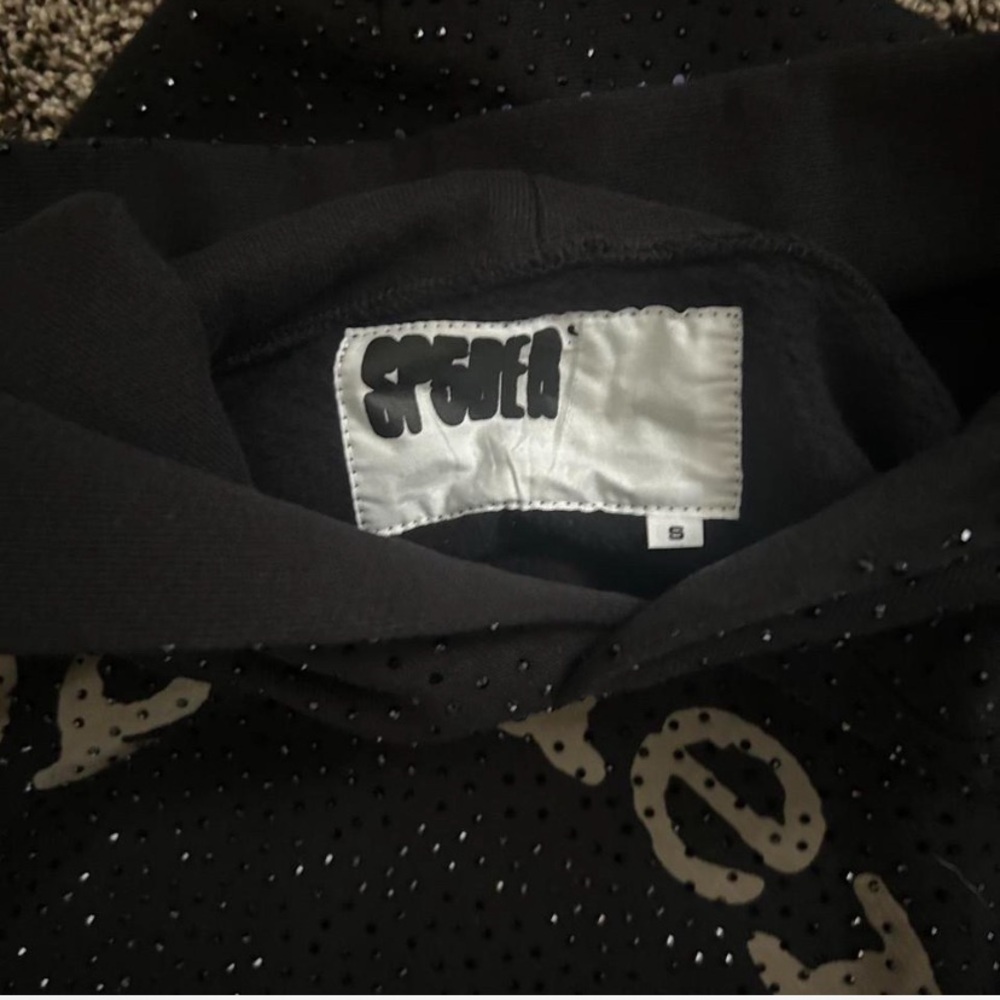 Black Men's Hoodie - Picture 2 of 4